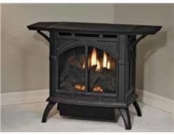 Empire VFD10CC30MN Heritage Cast Iron Porcelain Mahogany VF Stove - NG