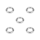 Juego de 5 anillos de rappel de escalada en roca 22 KN, equipo de aparejos de rescate - Plata 5 cm