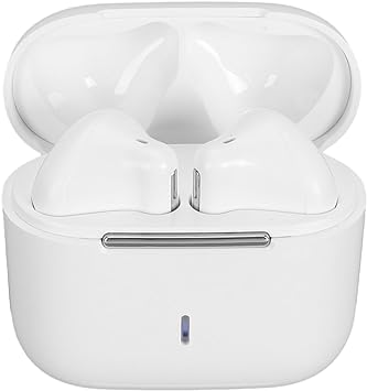 Generic Wireless Earbuds, New Bluetooth In Ear Headphones with superior Sound quality, easy pairing with other devices (White)