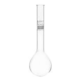 EISCO Kjeldahl Flask, 500mL - Long Neck, Round Bottom - Borosilicate Glass