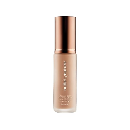 Nude by Nature Luminous Sheer Liquid Foundation N1 Shell Beige 30ml