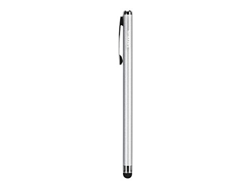 Targus Slim Stylus Pen for Tablets and Smartphones, Apple iPad, Samsung Galaxy, and ALL Touchscreen devices with Slim Durable Rubber Tip, Silver (AMM1205US)