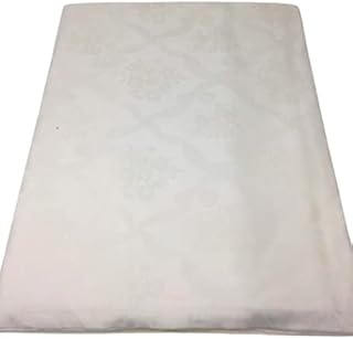 Tovaglia Rettangolare In Fiandra Di Cotone X 12 Persone Equart Art. Elegant Var. Burro