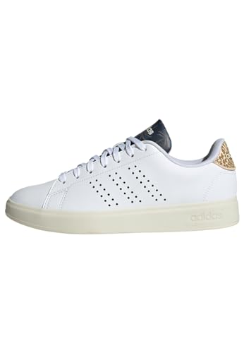 Image of adidas Womens Advantage Lace Up Sneakers Shoes Casual - White