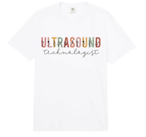 Ultrasound Technologist Sonography Ultrasound Tech Comfort Colors Adult Heavyweight T-Shirt