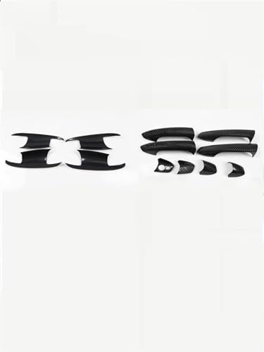 Embellecedor de manija exterior Carbon A para Benz Clase A W176 y CLA 2013-2019