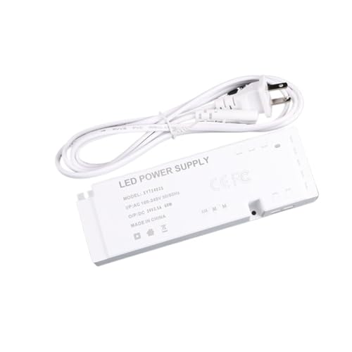 Éclairage d'armoire à LED 24V transformateur 12V avec interrupteur induction