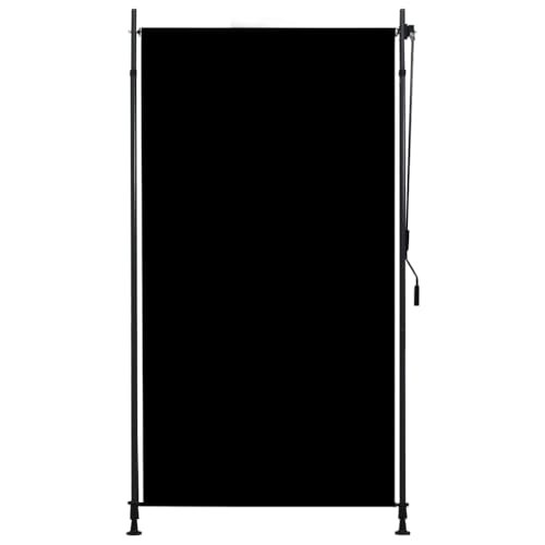 Store vertical manuel 120x270 cm avec brise-vue pour pergola et balcon ombragé - 3