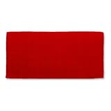 Mayatex 1314-28 San Juan Solid Red 36x34 New Zealand Wool Saddle Blanket 36in x 34in