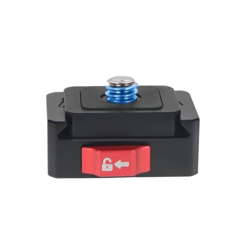 Image of Mini Quick Release Mount for SLR Rabbit Cage Sports Camera SmartCloud Stabilizer Cell Phone Clip Etc. (Plate)