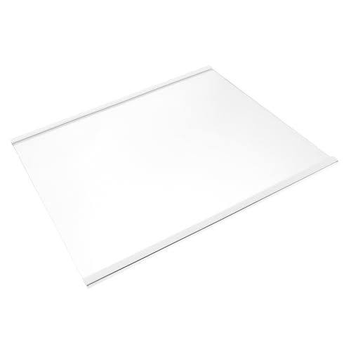 Image of DOITOOL Refrigerator Glass Divider Shelf Organizer Easy Install Fridge Partition Plate for Efficient Storage Tempered Glass Material for Tidy Refrigeration