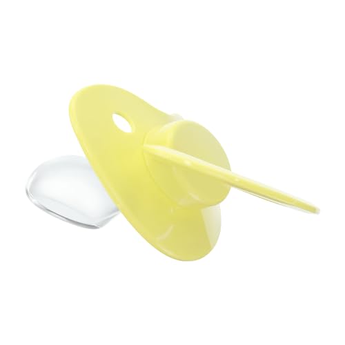 Image of Pacifier Addict - Fixx - JUMBO Functional Adult XXL Silicone Pacifier - Size 10 (Baby Yellow)