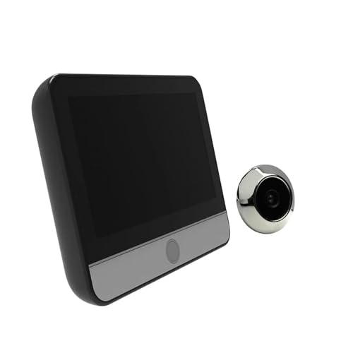 AMRTTWY Interphone. Interphone vidéo sans Fil Intelligent, Sonnette WiFi, caméra HD, télécommande, Protection de sécurité, 8000 mAh .Interphone vidéo