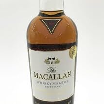 未開栓The MACALLAN マッカラン ウィスキー メーカーズ エディション