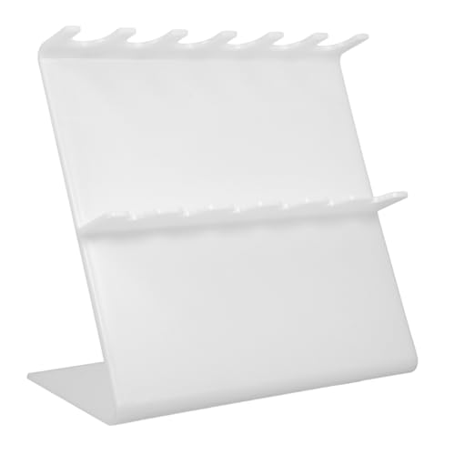 Cabilock Experiment Accessory Plastic Pipette Stand Multi-Pipette Holder Lab Tool Vial Storage Rack