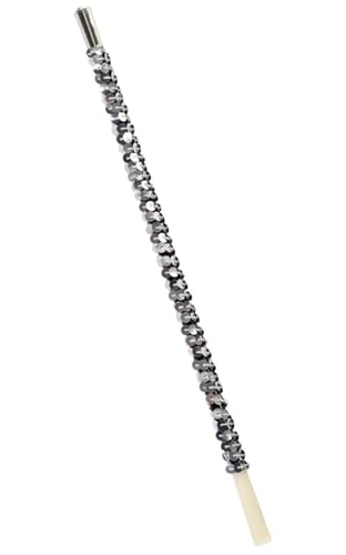 Sequinned Silver Roaring 20s Cigarette Holder