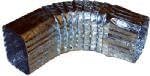 Construction Metals CE23G-A75 Galvanized Downspout Elbow, 2 x 3 in. by Construction Metals