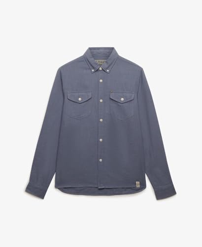 Chemise manches longues Superdry Merchant Lite - vue 9
