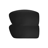 Compatible avec Oakley Gascan IMYTPFT Lot de 2 verres polarisés Oakleys Gascan noirs, Noir, Taille unique