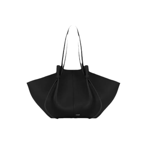 Sac à bandoulière femmes grand sac à main rétro polyvalent en cuir marron
