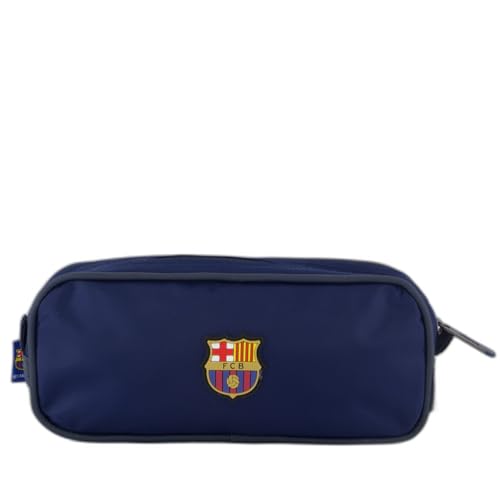 Estojo Barcelona Simples Azul-Marinho Único