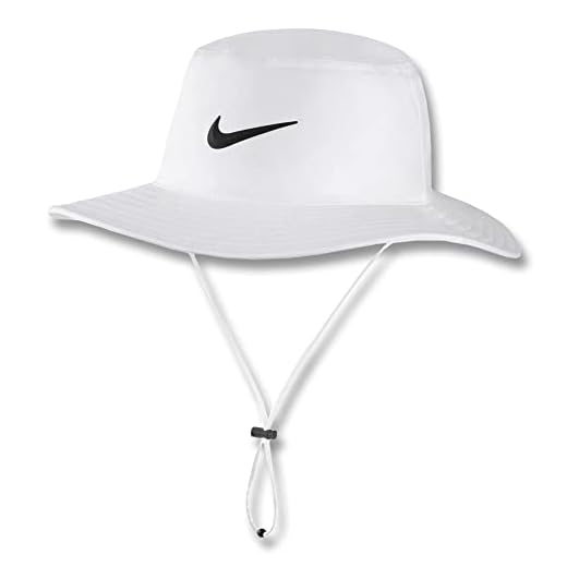 Nike Mens UV Bucket Golf Hat Cap - DH1910-100 - White - M/L