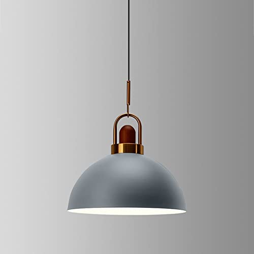 Plafonnier industriel vintage métal noir luminaire suspendu salon et cuisine rétro