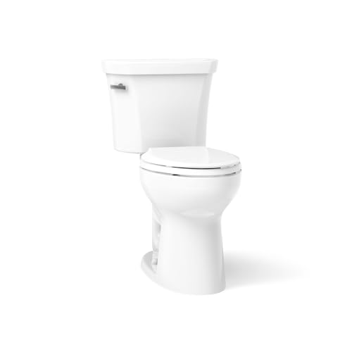 Kohler 43979-0 Highline® Two-piece elongated toilet, 1.6 gpf, White