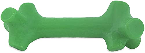 Pet Qwerks BarkBone Stick Dog Chew Toy, Mint, Medium for Small Dogs & Puppies