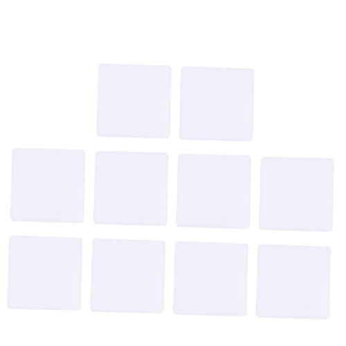 Luxshiny 10pcs Non Slip Bathtub Stickers Adhesive Bathroom Decals for Safety Chequered Pattern for Slippery Surfaces Easy to Use