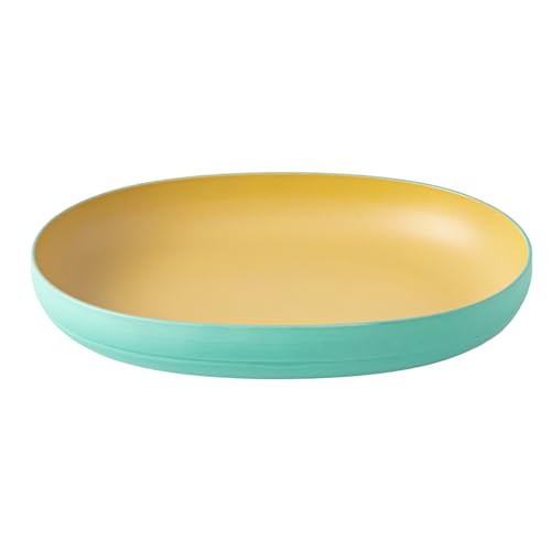 【限定カラー】アサヒ興洋 プレート 皿 ミント 1枚入 電子レンジ対応 食洗機対応 オーバルプレート ランチプレート 日本製 WAYOWAN AZ25-92