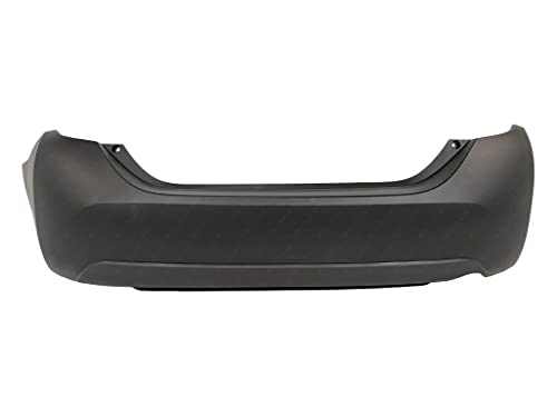 BUMPERS THAT DELIVER - Primered, Rear Bumper Cover Replacement for 2014-2019 Toyota Corolla Sedan 14-19, TO1100309