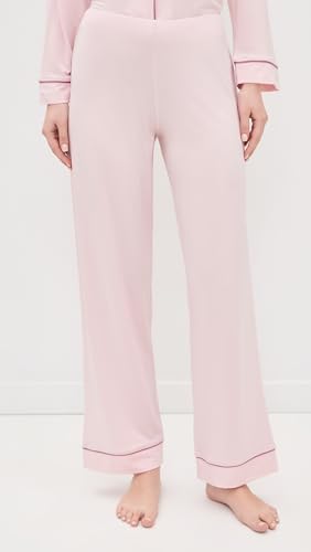 Image of Eberjey Gisele Classic Women's Pajama Set | Long Sleeve Shirt + Long Pants