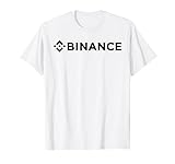 Binance BNB Crypto Digital Currency Black & White T-Shirt