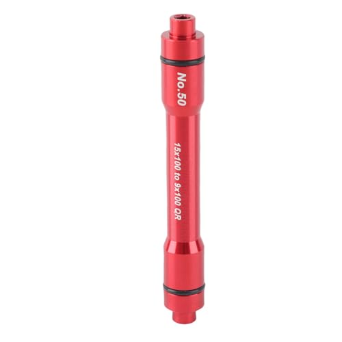 Adaptateur QR pour roue de vélo axe traversant 15mm moyeu avant 100mm broche 9mm