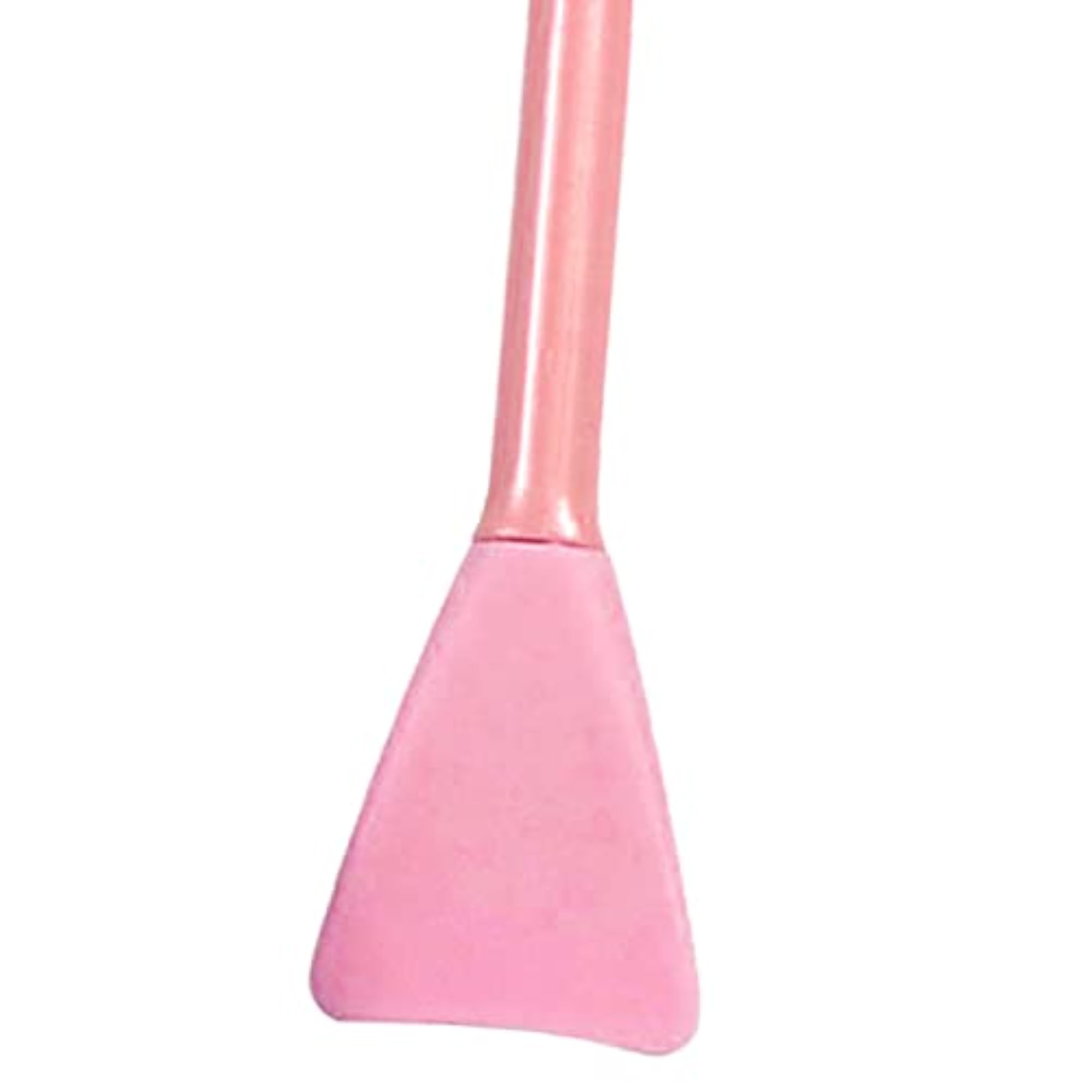 Silicone Face Wash Brush Double Ended All in One Handheld Soft Tools, Pink