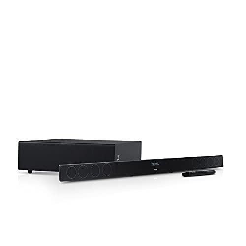 Teufel CINEBAR 11 4.1 Mk4 - Dolby Atmos Soundbar mit kabellosem Subwoofer & Rücklautsprechern Sound System, Bluetooth aptX, HDMI CEC, 4K-Pass-Through - schwarz – Bild 3