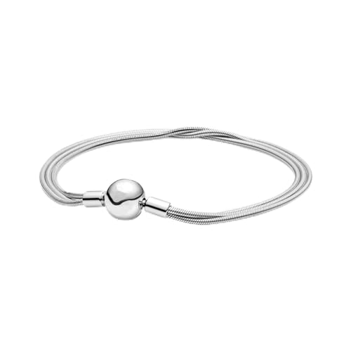 Bracelet argent 925 fermoir cœur et perles or rose le cadeau idéal