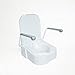 NRS Healthcare Raised Toilet Seat with Arm Rests