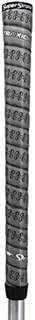 SuperStroke Traxion™ Wrap Gold Club Grip, Gray (Oversize) | Advanced Surface Texture That Improves Feedback and Tack | Extreme Grip Provides Stability and Feedback | Transfer Speed More Effectively