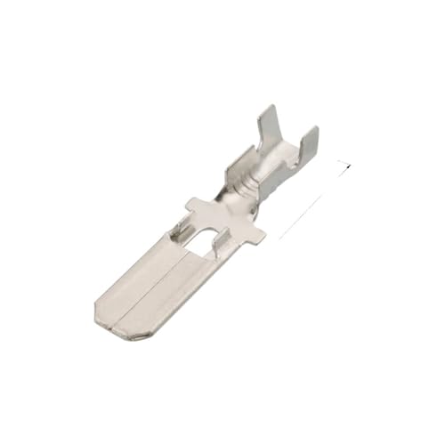 Bornier mâle automobile H62 en laiton étamé 6.3 mm à fenêtre haute conductivité