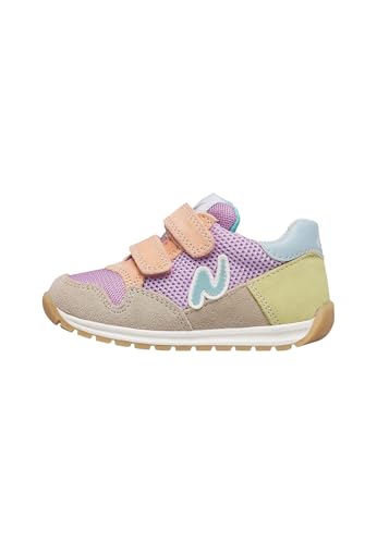 Naturino Sammy 3 VL. Suede/Net Beige-Lilac-Soft Peach