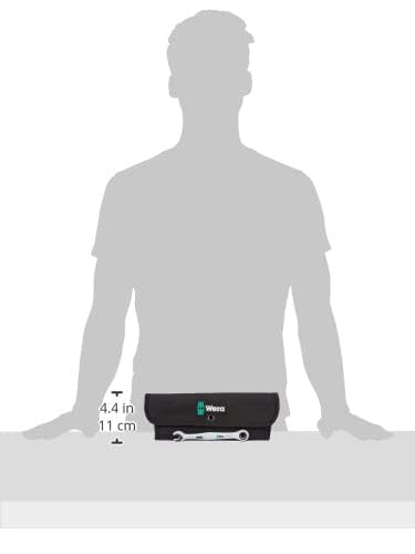 Wera Falttasche für 8 Joker Maul-Ringratschen-Schlüssel, leer, 290 x 110.0 mm, Wera 05671381001