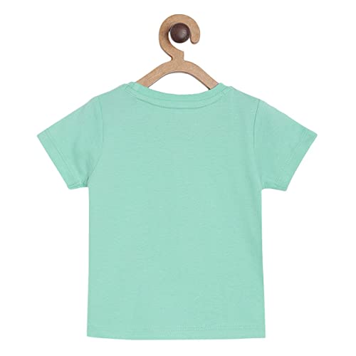 Image of miniklub Girls Pack of 3 Printed Knitted Pure Cotton Top