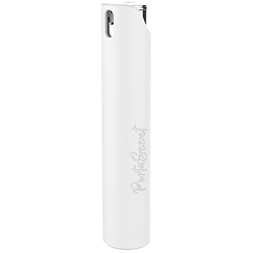 Profumo spray ricaricabile con comoda tecnologia di ricarica a pompa.