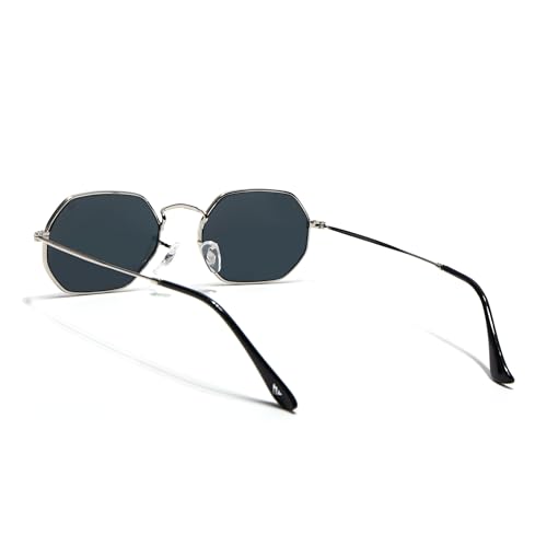 Image of Voyage UV Protection & Gradient Hexagonal Sunglasses for Men & Women