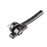 Stainless Steel Manual Can Opener with Bottle Opener - Ergonomic Kitchen Tool for Cans, Jars, Safe & Efficient Opening