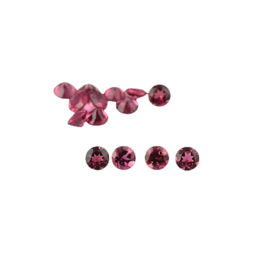 Tourmaline rose de 5mm de qualité calibrée, une pierre précieuse d'exception
