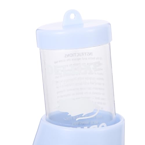 Bebedero para hámster vertical y botella transparente para cobayas 4