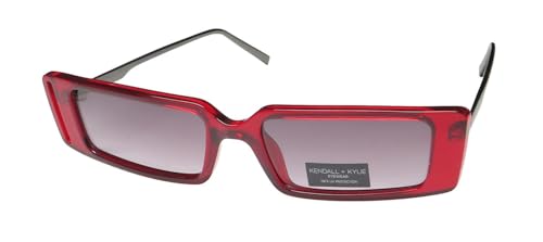 KENDALL + KYLIE Saylor Cutout Asymmetrical Rectangle with Metal Temple Sunglasses